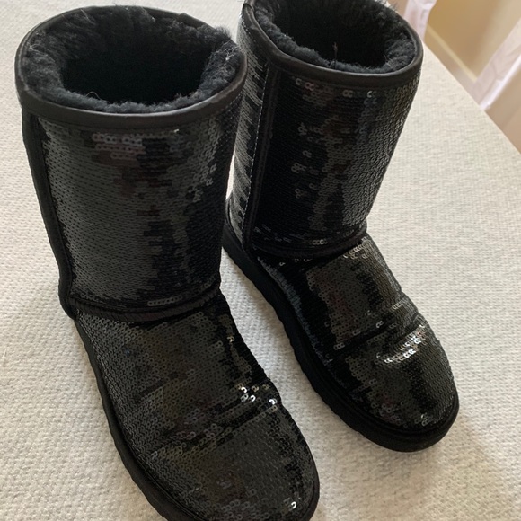 UGG Shoes - UGG classic short sequin boots